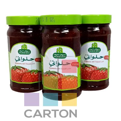 HALWANI STAWBERRY JAM 3*400GM